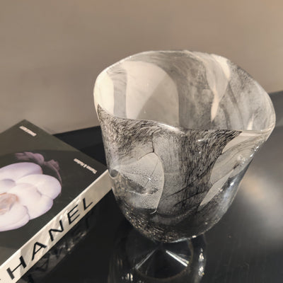 Mist Veil Handblown Glass Vase