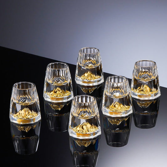 Golden Essence Shot Glass - Set of 6