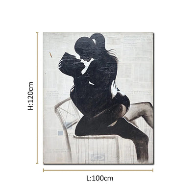 Eternal Embrace Silhouette Love