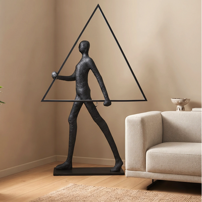 Geometric Walker Light Sculpture