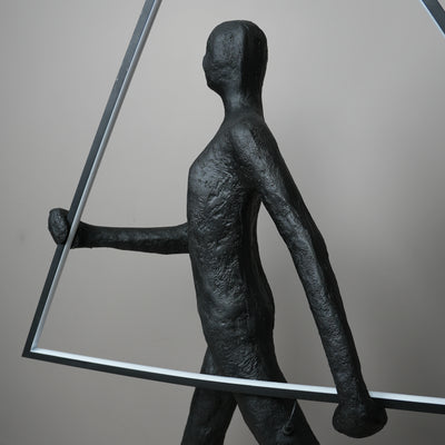 Geometric Walker Light Sculpture