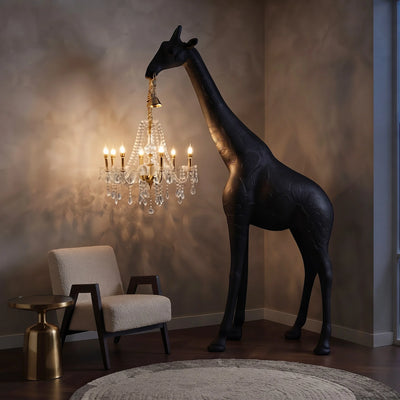 Giraffe Chandelier Floor Lamp - Large