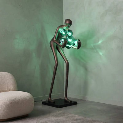 Glow Human Sculpture Floor Lamp