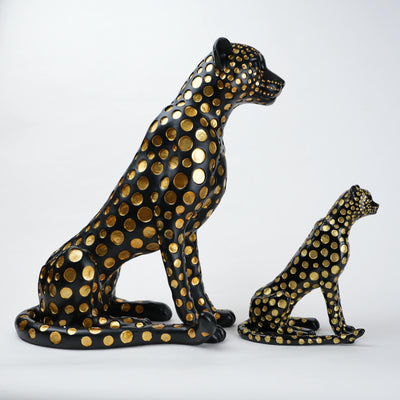 Golden Majestic Leopard