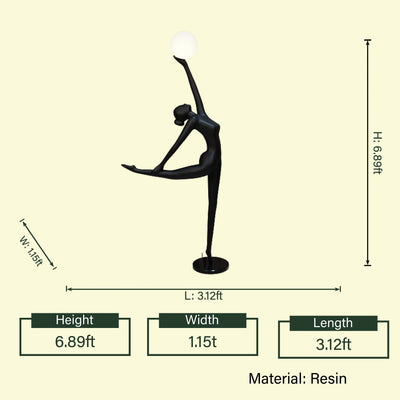 Luminous Ballet Floor Lamp