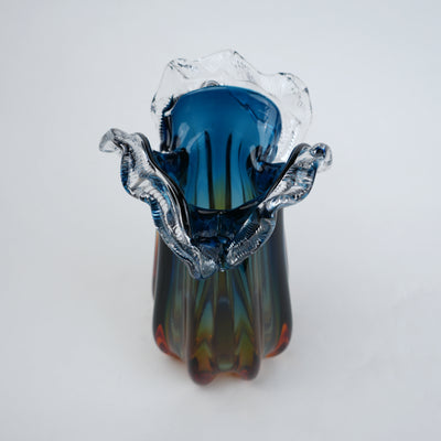 Luxe Gradient Glass Vase
