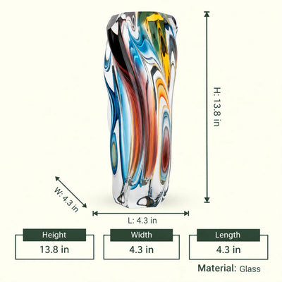 Aurora Twist Vase