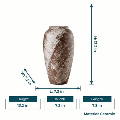 Mineral Glaze Ceramic Vase