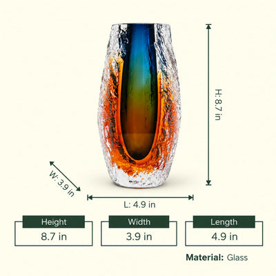 Ember Core Glass Vase