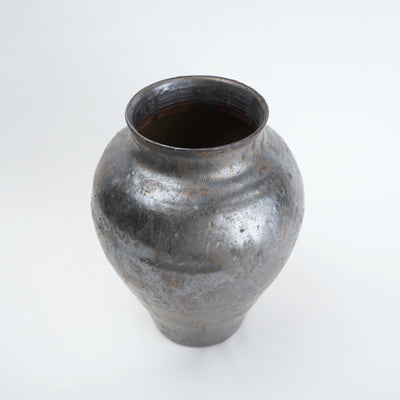 Rustic Ash Ceramic Vase