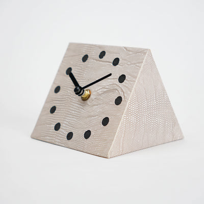 Textured Desk Clock