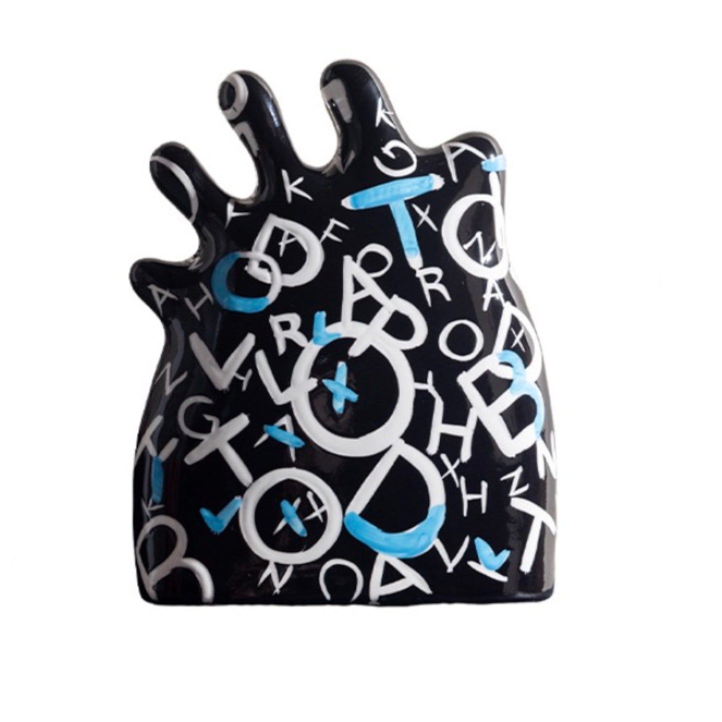 Alphabet Exotic Decor - Black