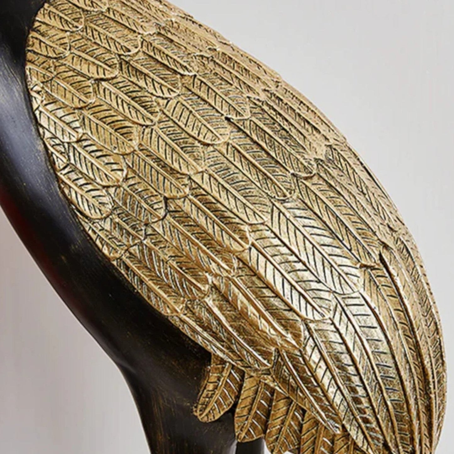 Elegant Crane Sculpture Lamp