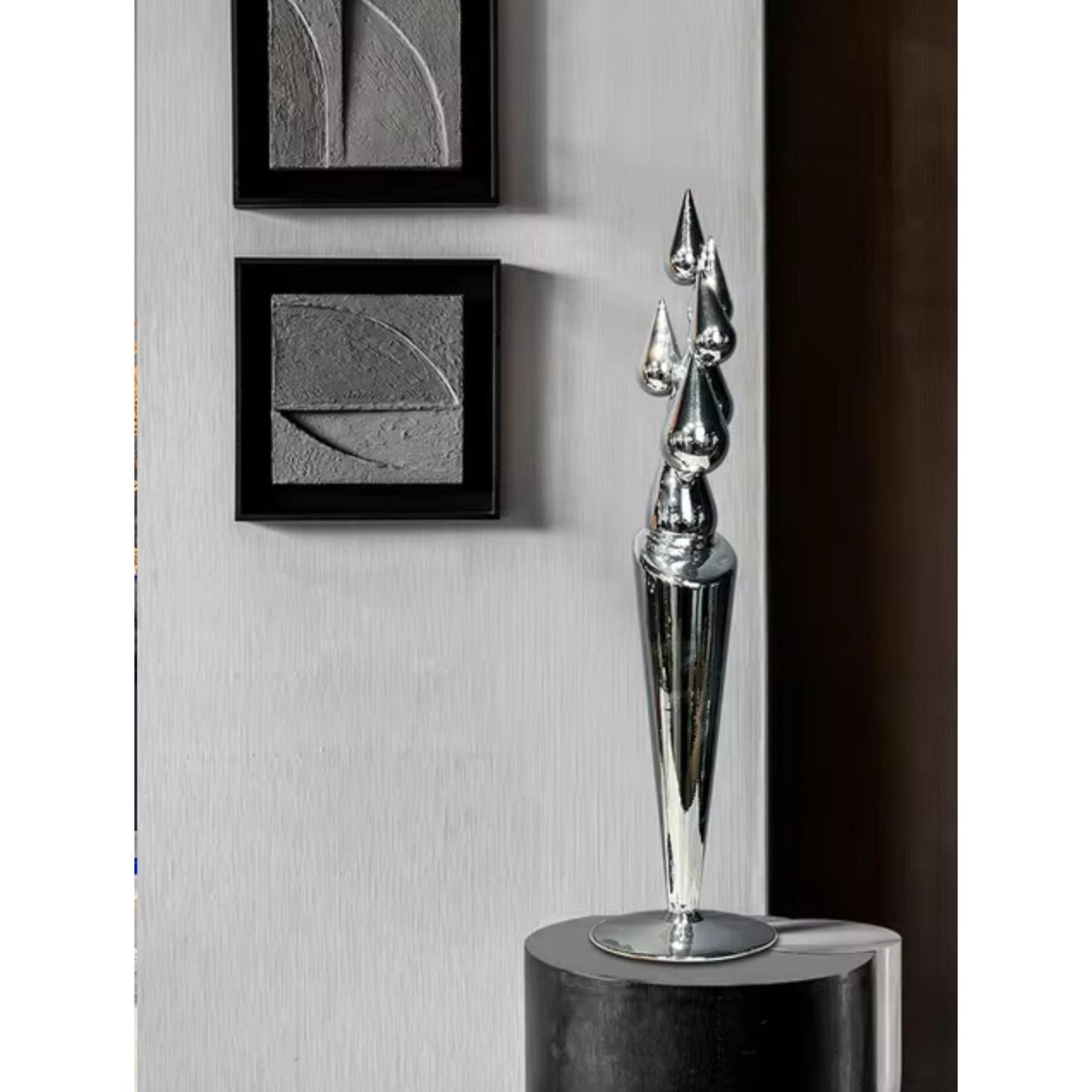 Modern Chrome Reflection