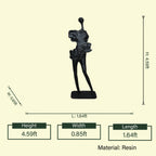 Abstract human floor sculpt, spec diagram