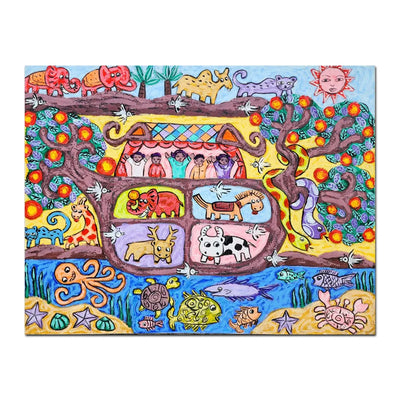 Wildlife Harmony Canvas Painting