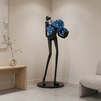 Azure Radiance Sculpture