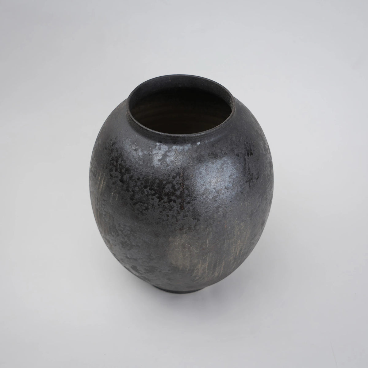 dark grey ceramic vase for living room