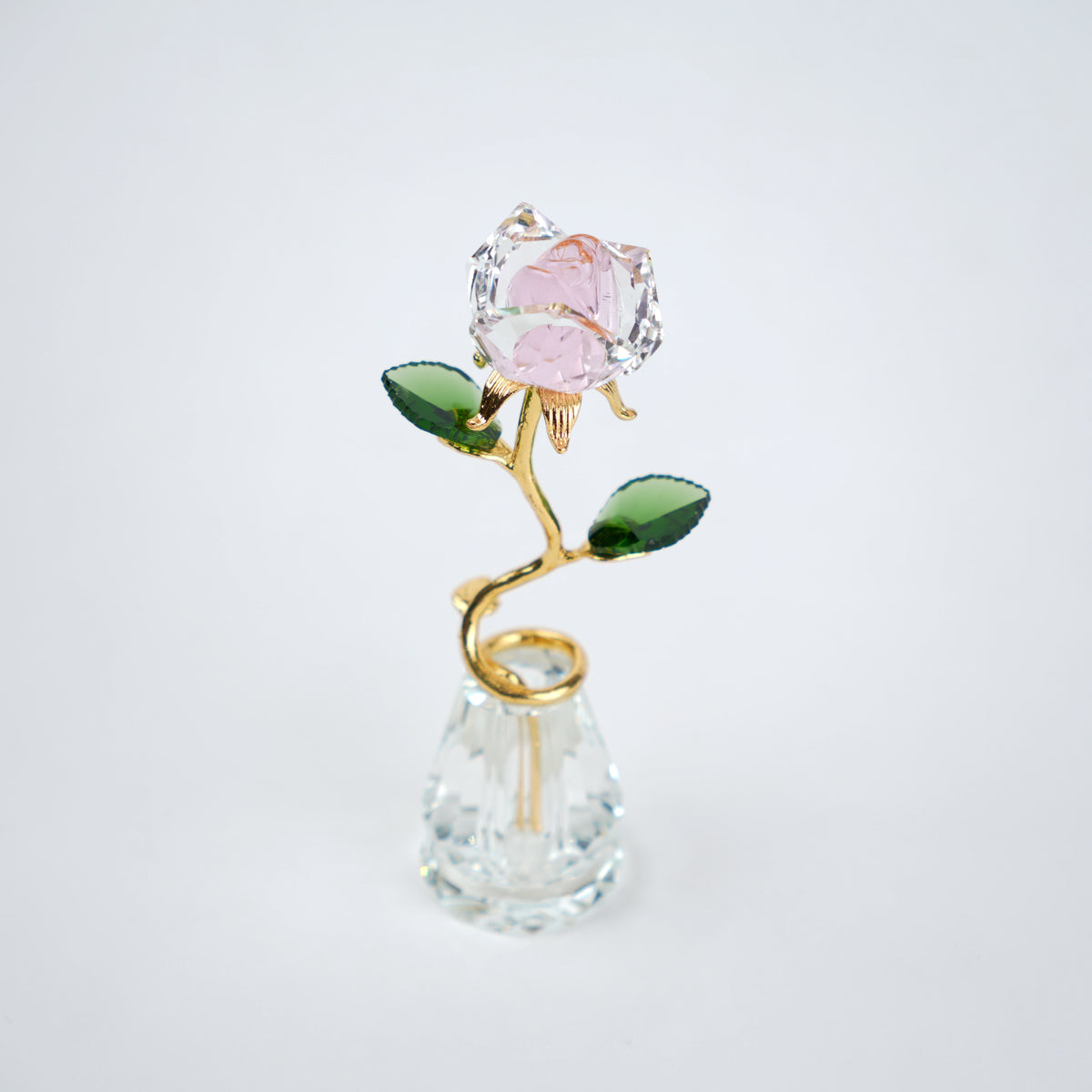 purple crystal flower decor luxury home accessory