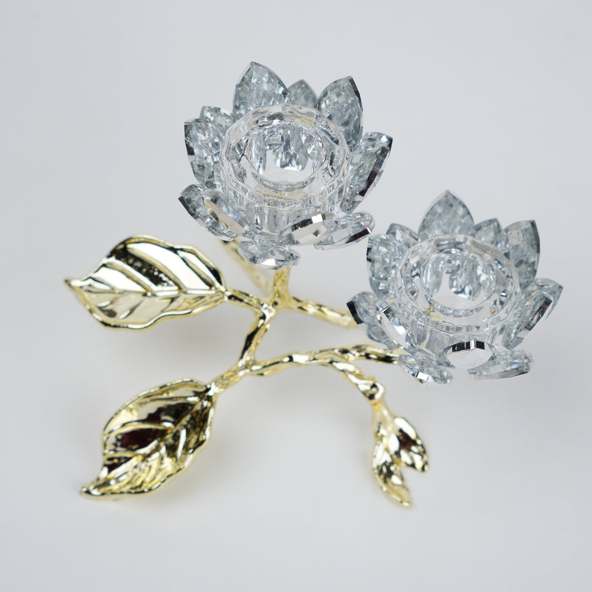 luxury crystal candle holder centerpiece modern home