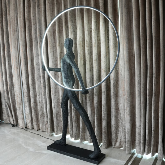 Circular Motion Light Sculpture