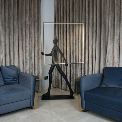 Frame Walker Art Sculpture