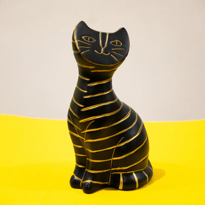 Noir Stripe Cat Duo