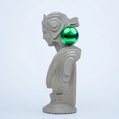 Modern Muse Bust - Brownish Grey