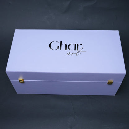 Luxury Horse Carriage Jewellery Box for Home Decor, Ornate Silver Decorative Storage and Keepsake Box
