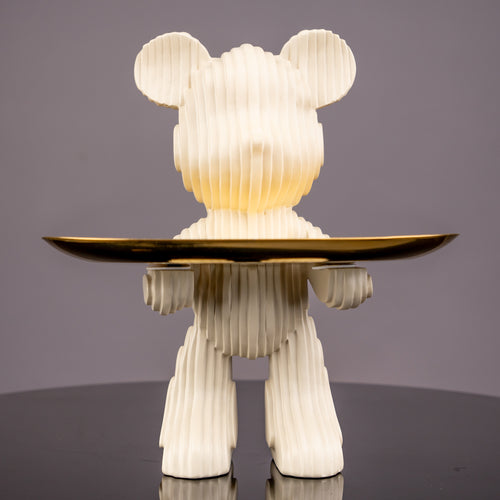Ripple Bear Tray - Grey
