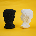 abstract head decorative object