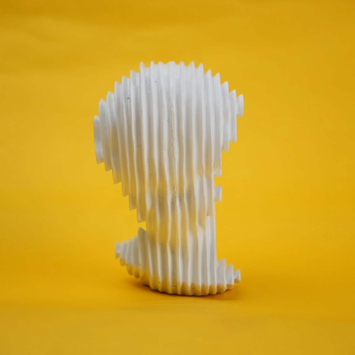 abstract head decorative object
