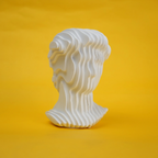 abstract head decorative object