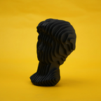 abstract head decorative object