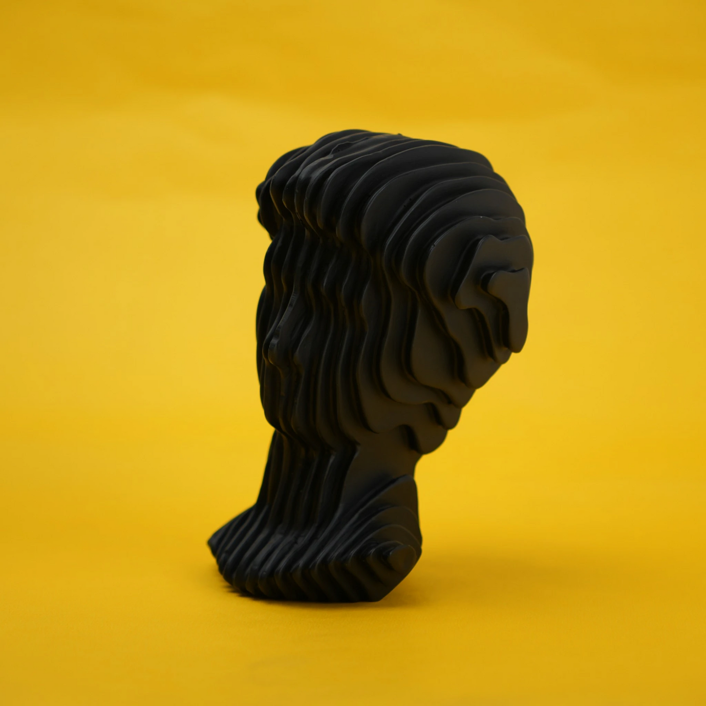 abstract head decorative object