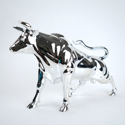 Toro Luxe Bull Decor side profile decorative bull figurine