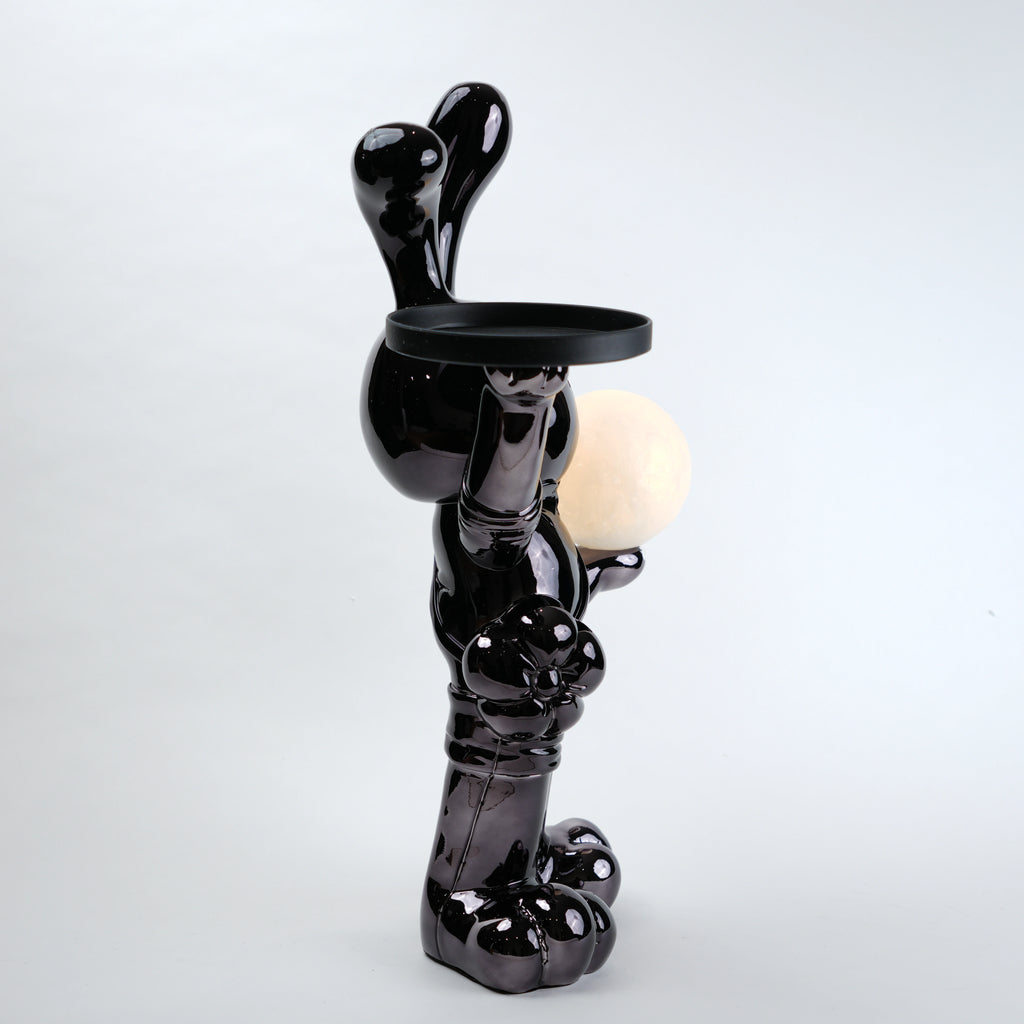 Multi Light Bunny Tray Lamp side angle decorative lighting