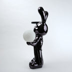 Multi Light Bunny Tray Lamp styled tabletop decor