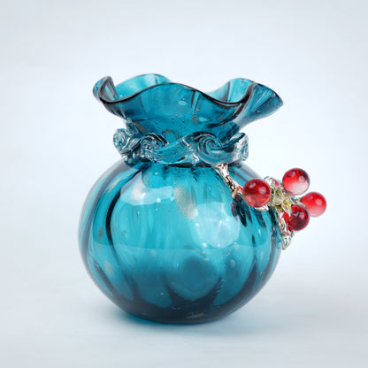 artistic glass vase tabletop decor modern design
