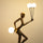 Juggler Sculptural Floor Lamp ambient lighting view