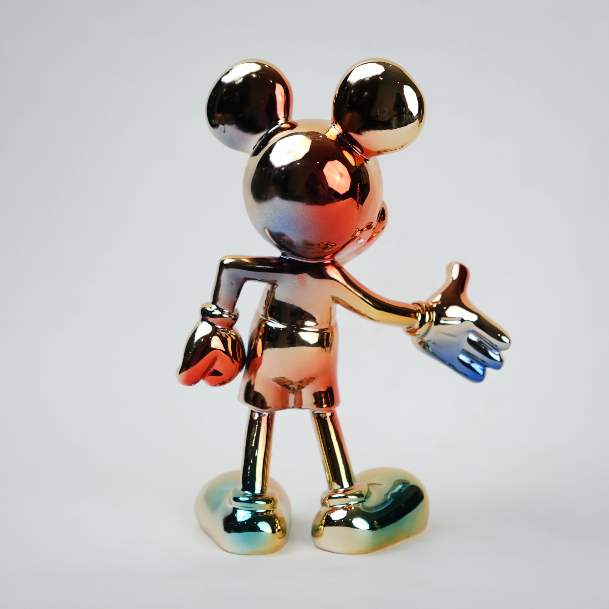 rainbow finish figurine decorative object