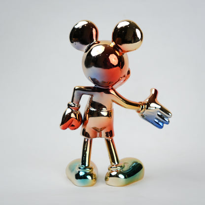 rainbow finish figurine decorative object