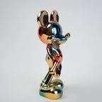 metallic decorative figurine for shelf decor