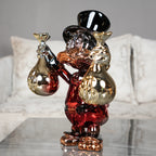 designer duck showpiece for living room and bar decor