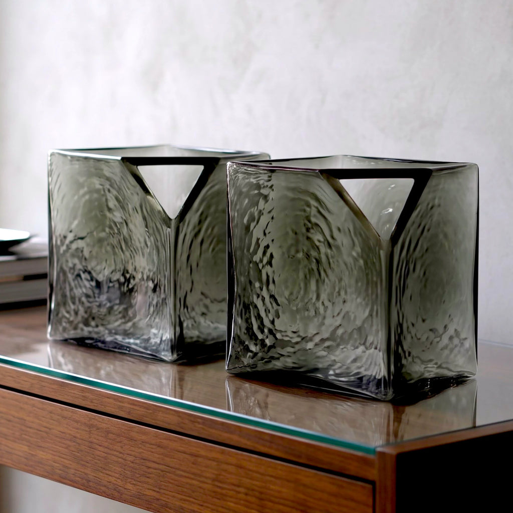 Diamond Glass Vase