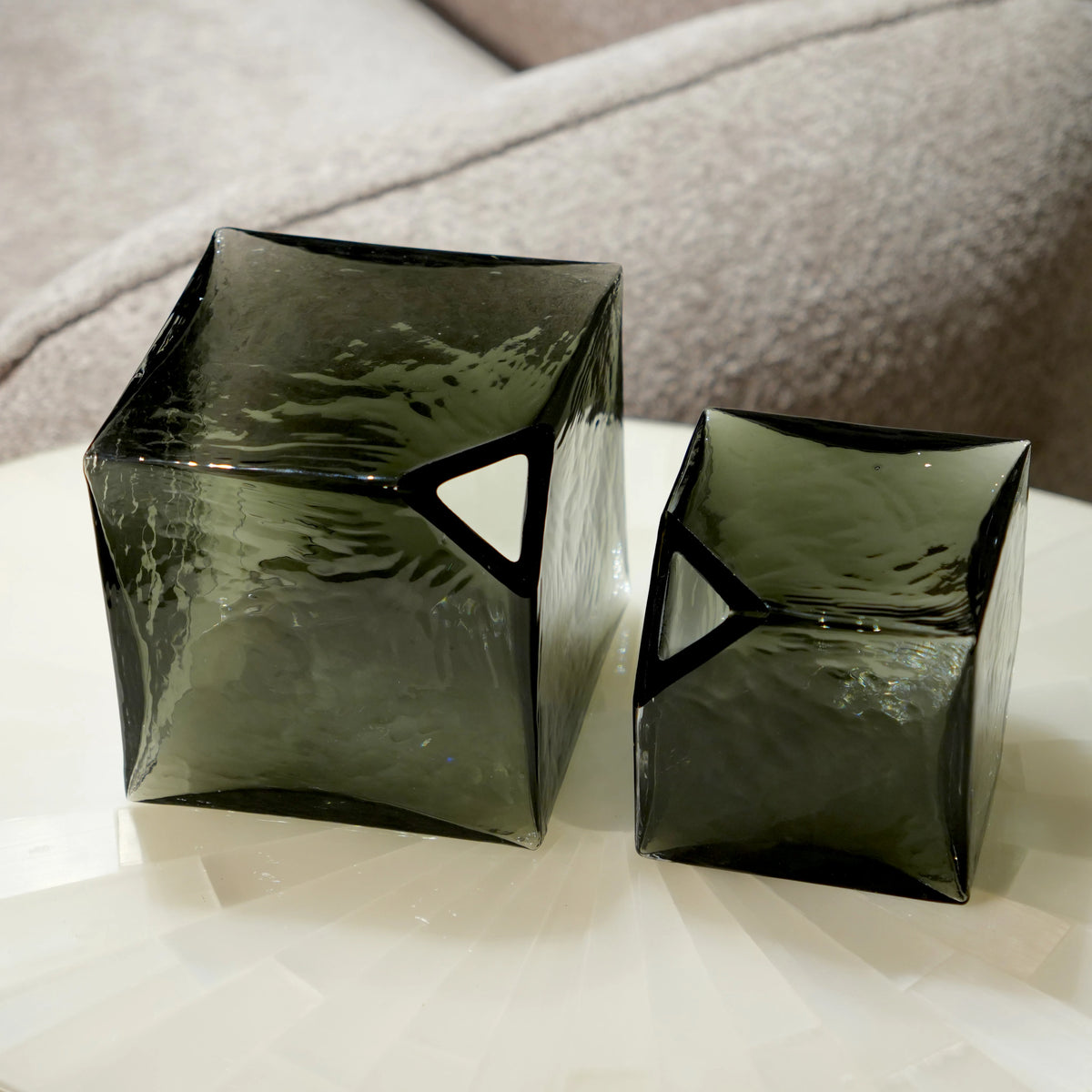 glass vases for home decor styling