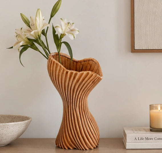 Earthen Flow Vase