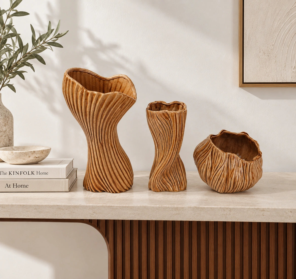 Earthen Flow Vase