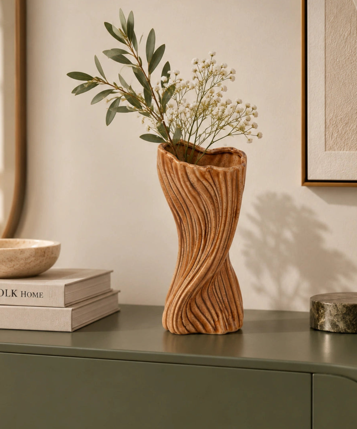 Earthen Flow Vase