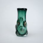 Emerald Aura small vase, front on white